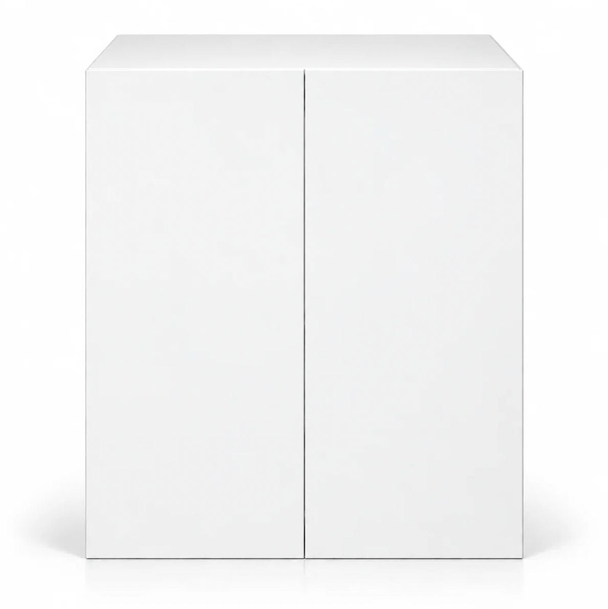 white aquarium cabinet