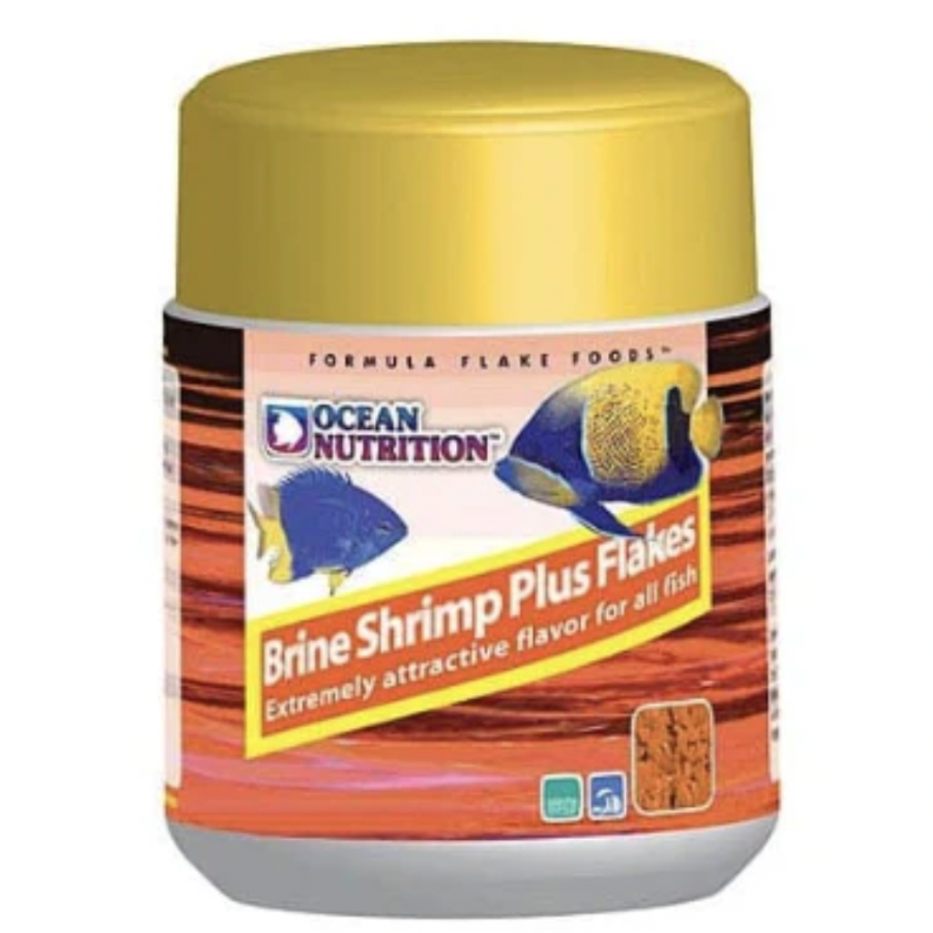Ocean Nutrition Brine Shrimp Plus Flakes