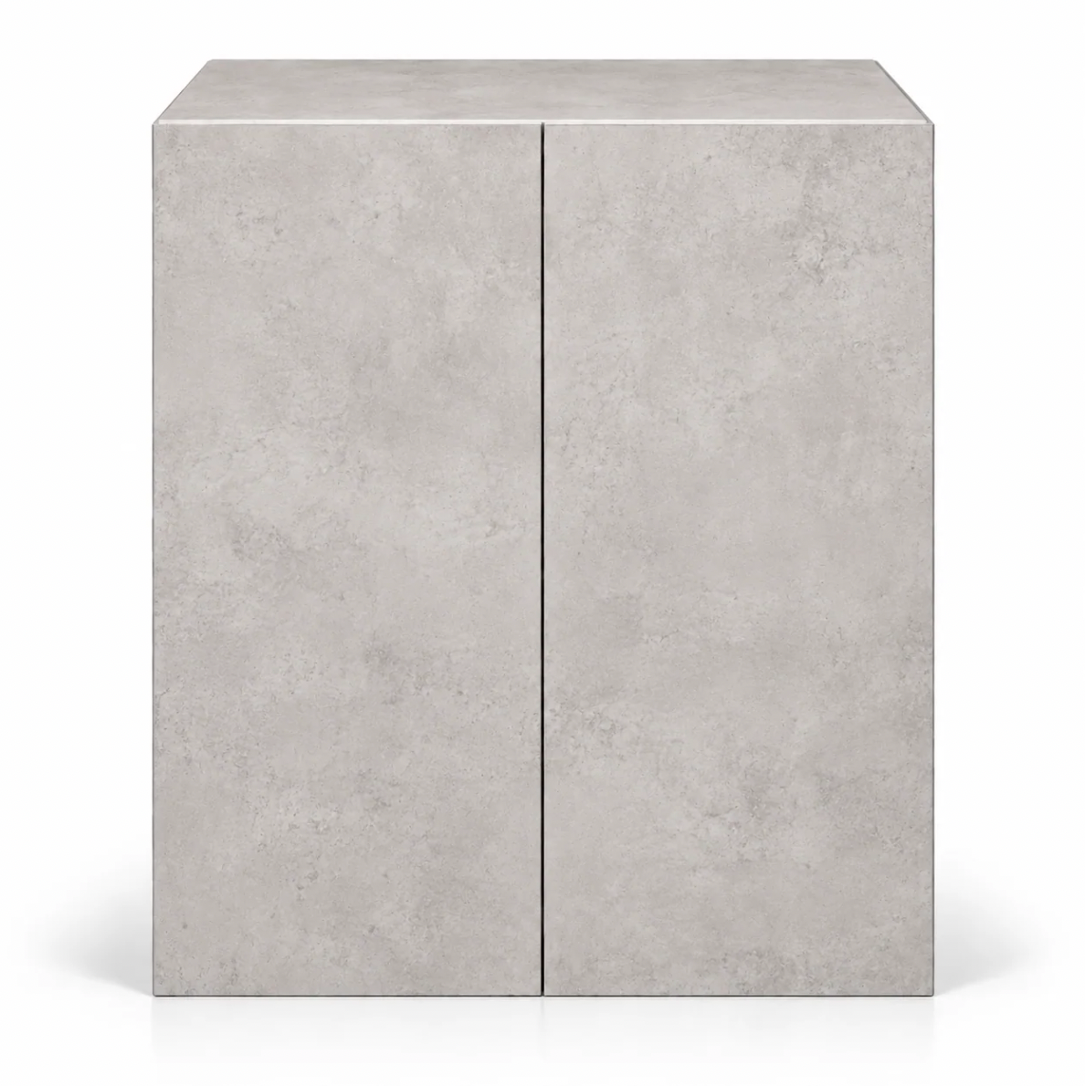 concrete aquarium cabinet