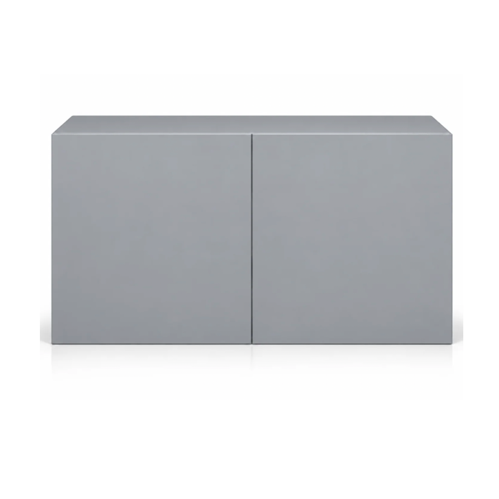 Grey aquarium cabinet