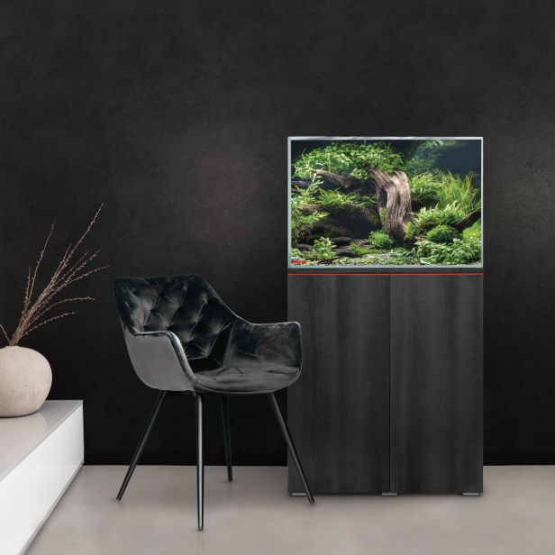 EHEIM clearscape 175 including nero black cabinet