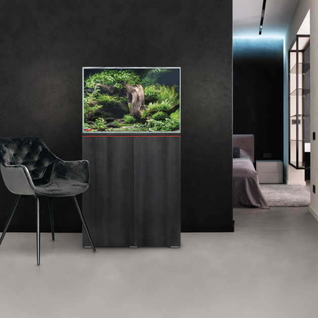 EHEIM clearscape 73 including nero black cabinet