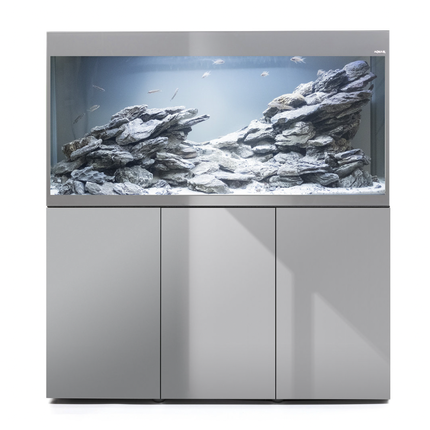 Aquael Glossy Aquarium Set Grey